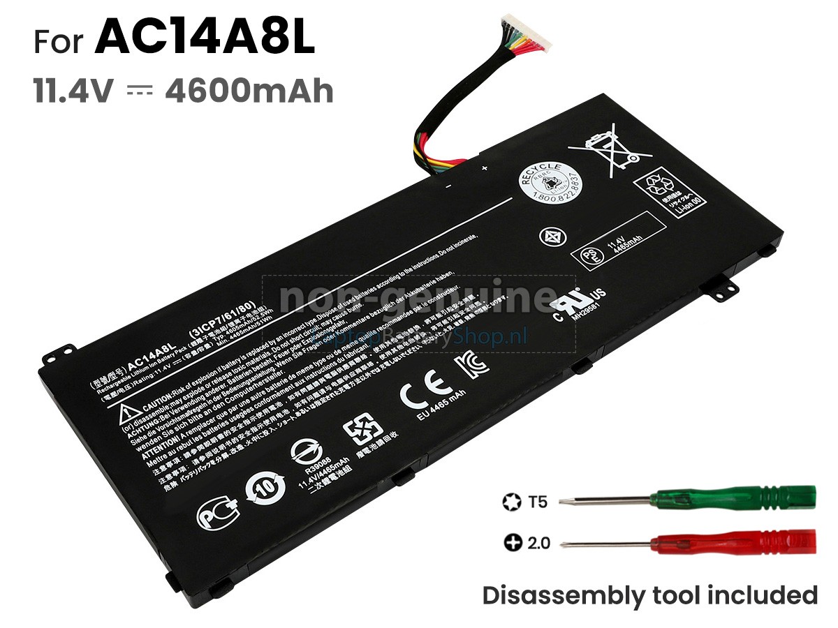 Battery for Acer Aspire V NITRO VN7-792G
