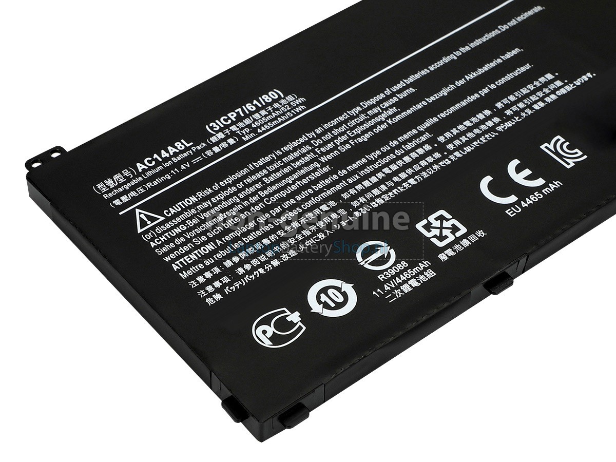 Battery for Acer SPIN 3 SP314-51-58LA