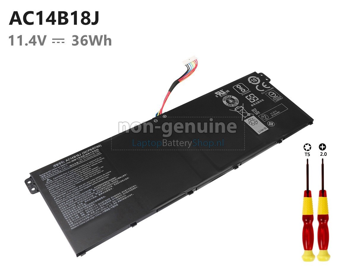 Battery for Acer Aspire ES1-520-36B4