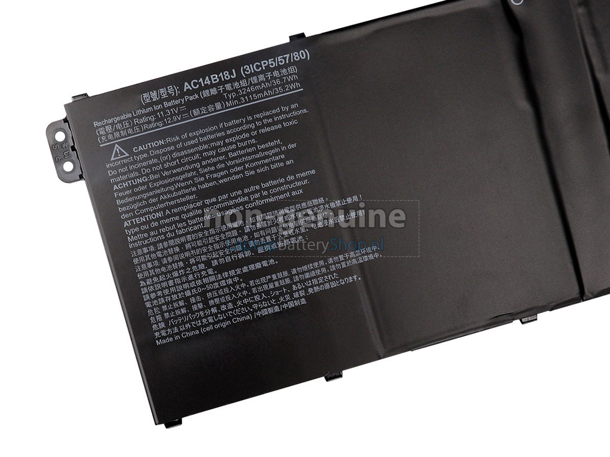 Battery for Acer Aspire ES1-732-C8P3