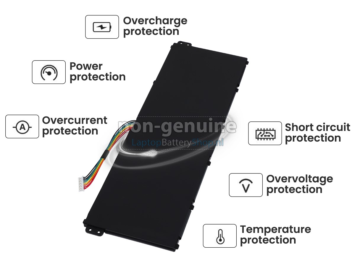 Battery for Acer Aspire ES1-711G