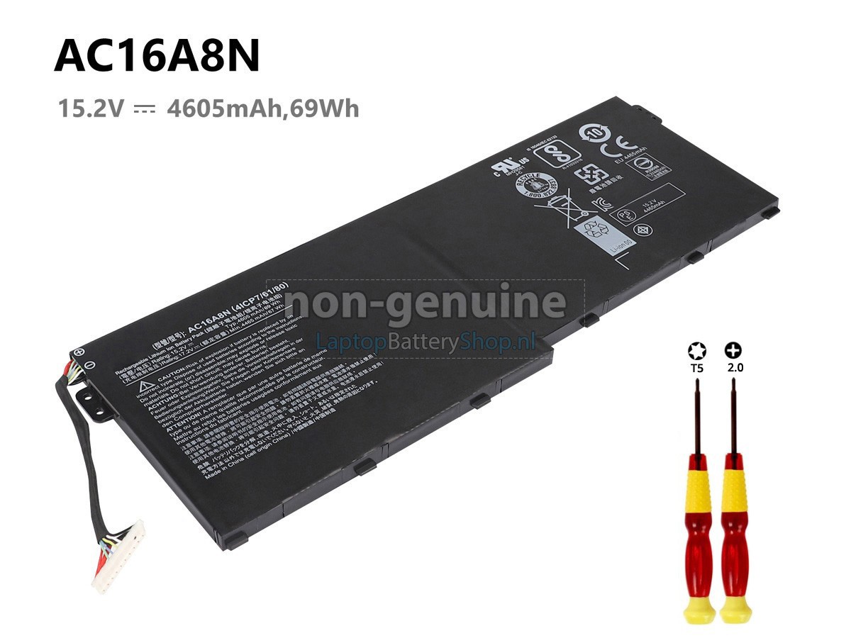 Battery for Acer Aspire VN7-593G-71D0