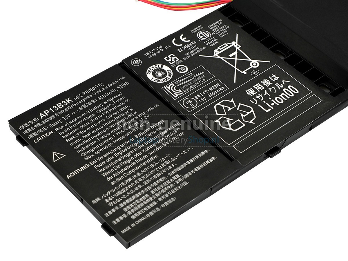 Battery for Acer Aspire V7-482PG-5438