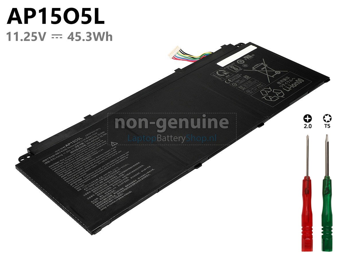 Battery for Acer Aspire S13 S5-371-572Z