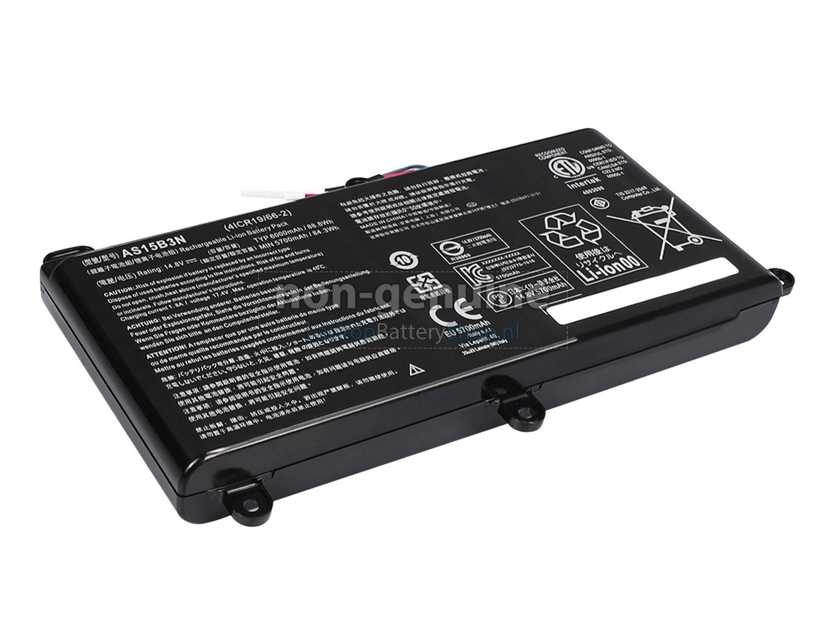 Battery for Acer Predator 17 G9-791-72VU