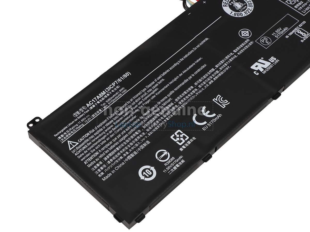 Battery for Acer SPIN 3 SP314-52-59XY