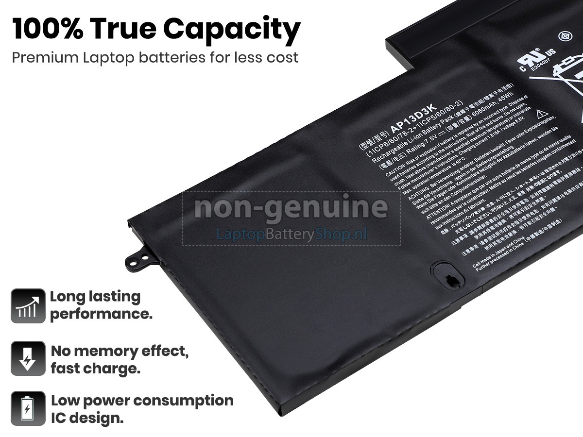 Battery for Acer Aspire S3-392G-54204G50TWS