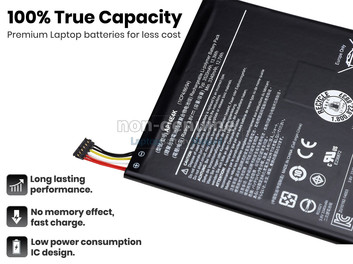 Battery for Acer KT00104001
