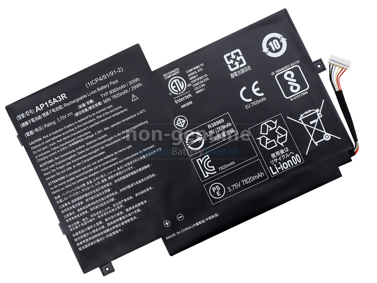 Battery for Acer SWITCH 10 V Pro SW5-014P