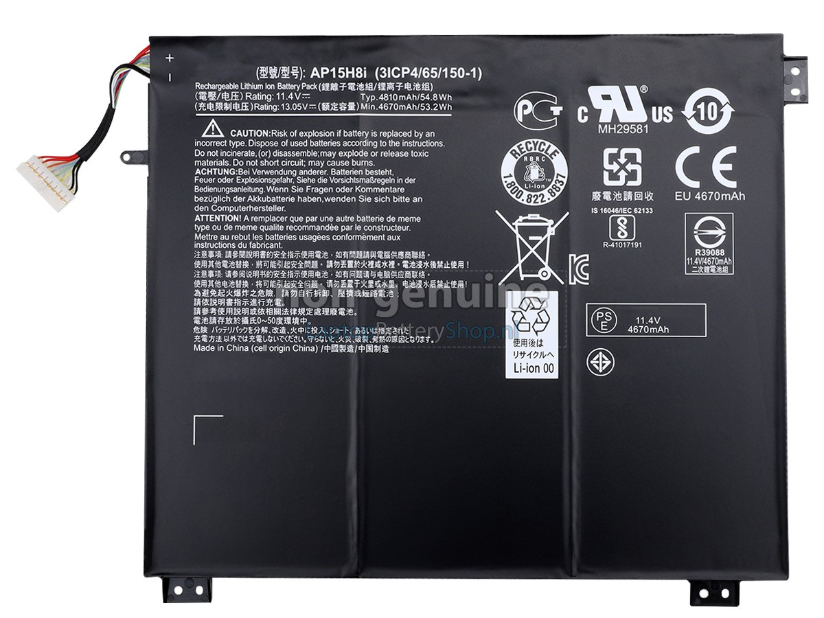 Battery for Acer SWIFT 1 SF114-31-P37L