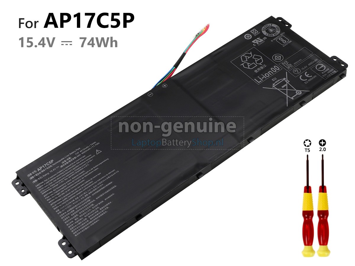 Battery for Acer Predator HELIOS 500 PH517-61-R0KD