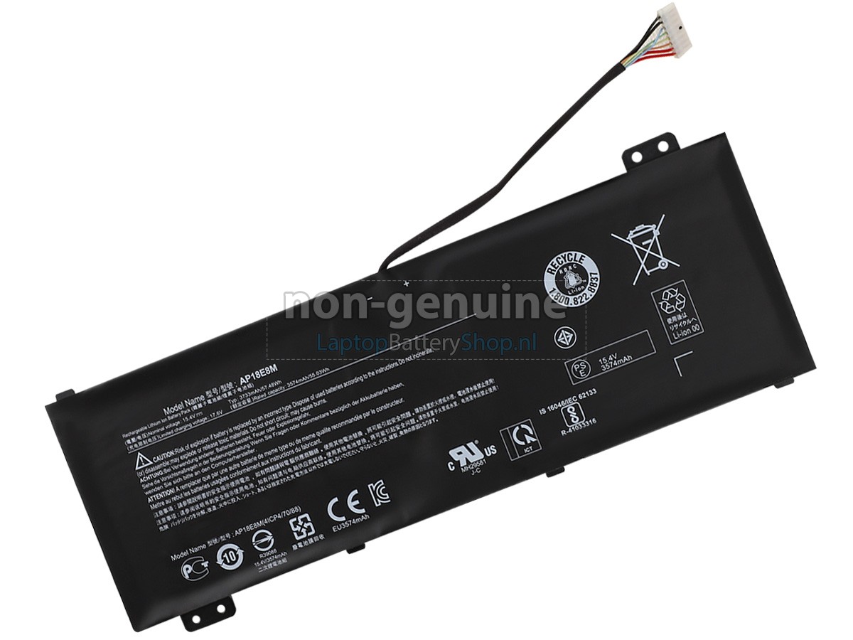 Battery for Acer NITRO 5 AN517-51-57V5