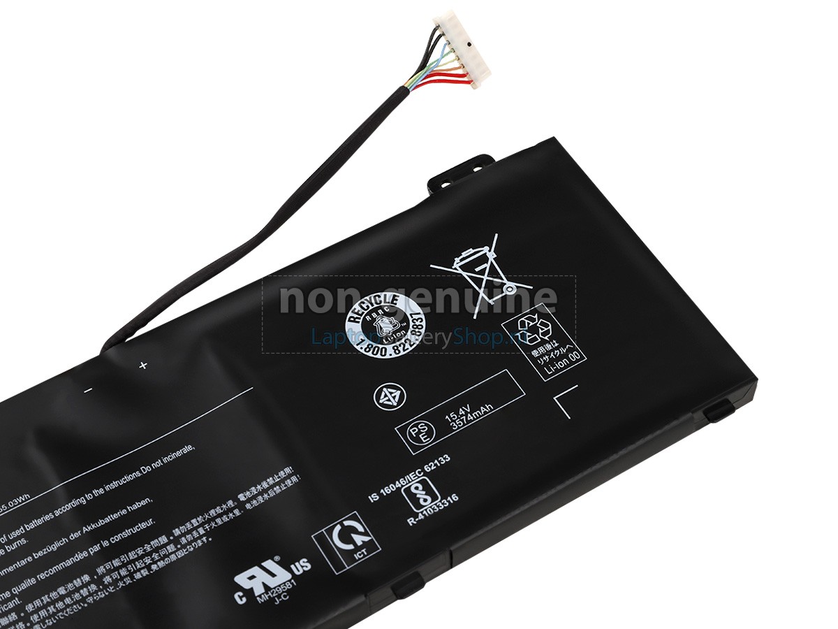 Battery for Acer NITRO 5 AN515-54-57TD