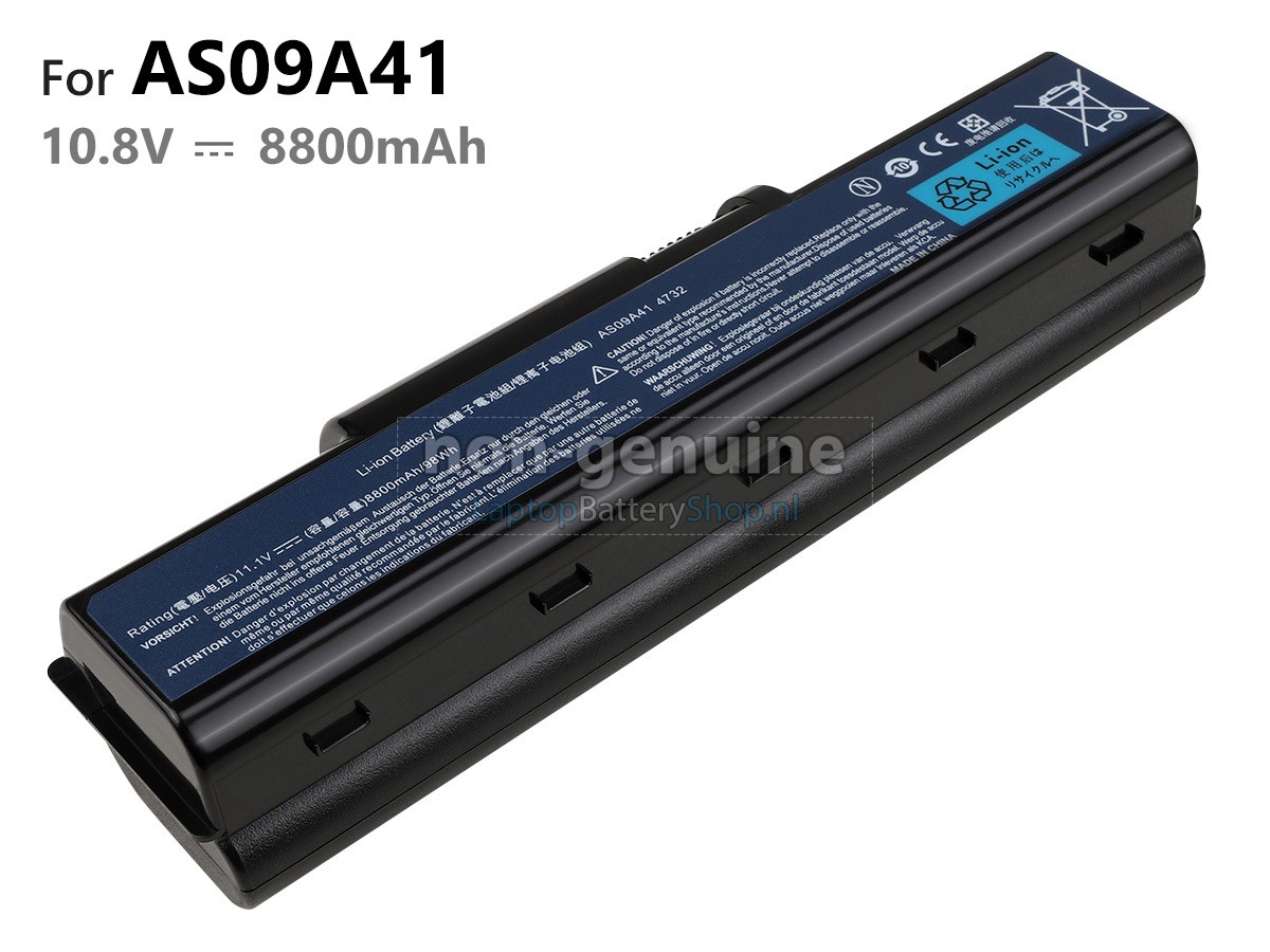 Battery for Gateway NV5810U