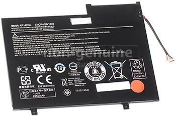 2850mAh Acer Aspire SWITCH 11 SW5-171-34ZR battery replacement