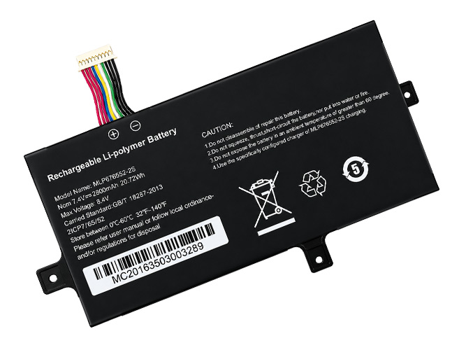 long life AolsteCell MLP676552-2S battery