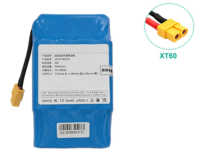 long life AolsteCell 10S2P MSE20 36V 4400mah  XT60 battery
