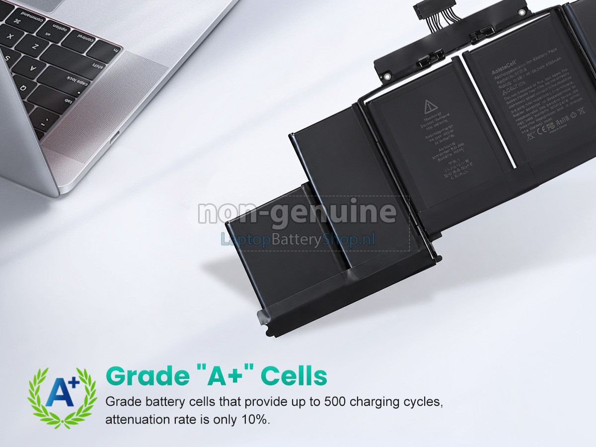 thumbnail image 2 of Replacement Battery For Mid 2015 MacBook Pro 15" Retina A1398 EMC 2909/2910 2 of 5