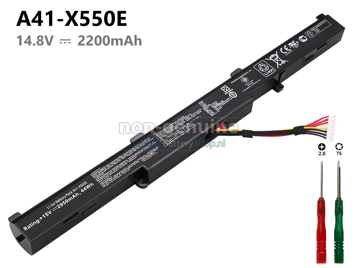 Initiativ Blive gift Tyr Asus X550ZE Replacement Laptop Battery | Low Prices, Long life
