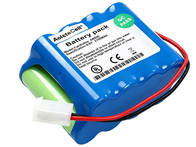 long life Cardioline AR600 battery