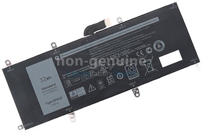 32Wh Dell WH96V battery replacement