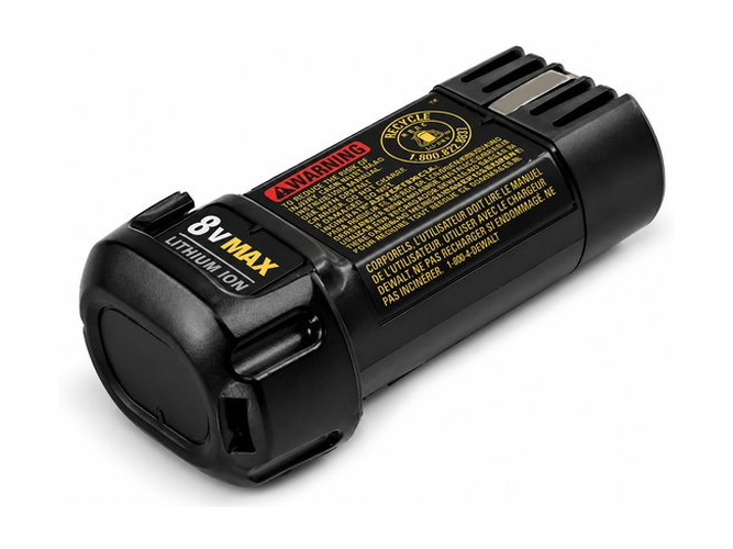 long life Dremel 8V MAX battery