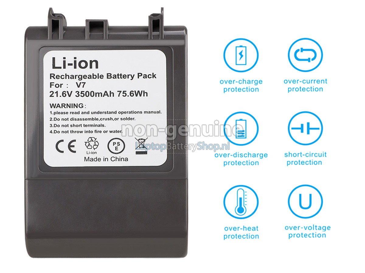 Battery for Dyson V7 MOTORHEAD PRO