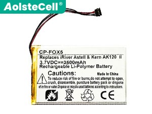 long life Fiio X7 battery