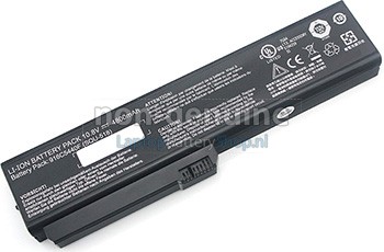 4400mAh Fujitsu Amilo PRO V3205 battery replacement