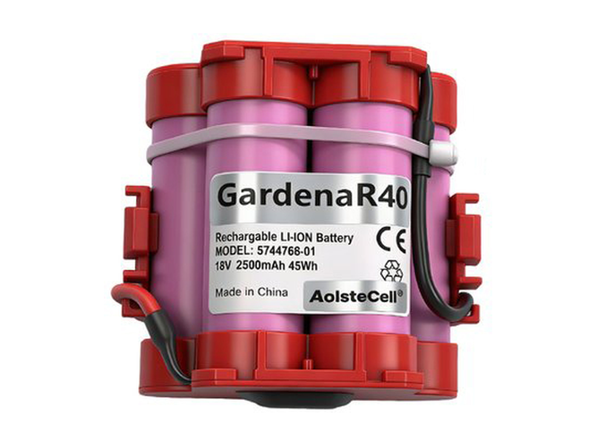 long life Gardena R45Li 2017 battery