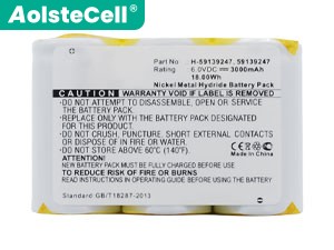 long life Hoover H-59139247 battery