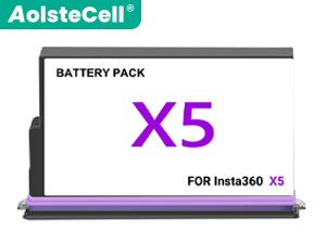 long life Insta360 X5 battery
