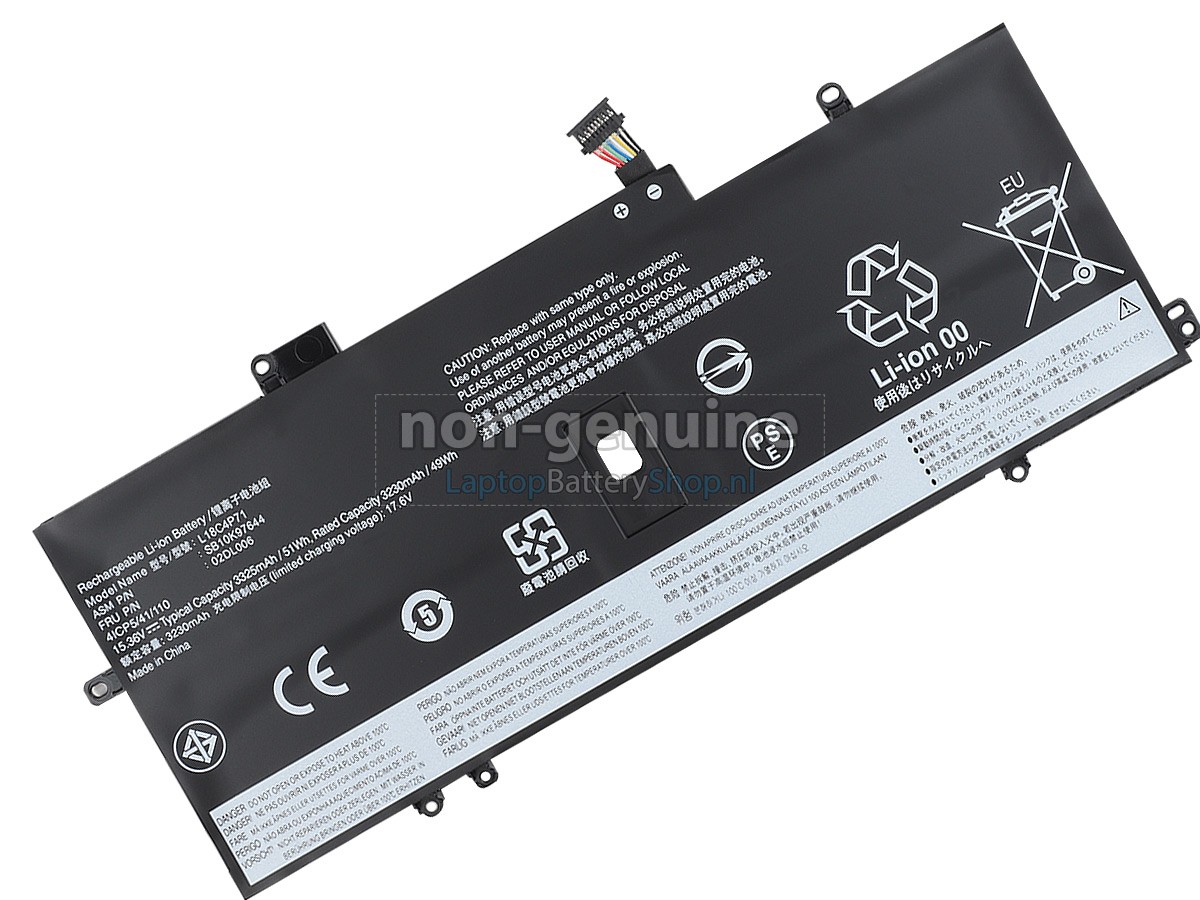 Lenovo ThinkPad X1 CARBON 7TH GEN Replacement Laptop Battery | Low Prices,  Long life