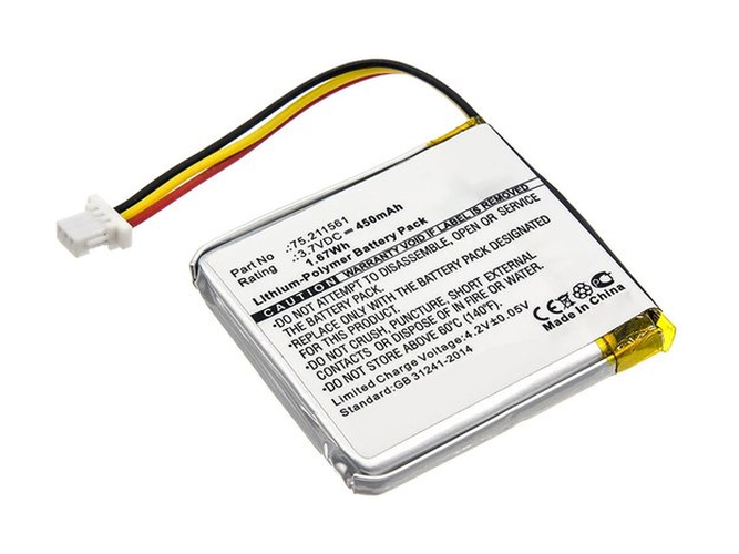 long life Logitech 75.211561 battery