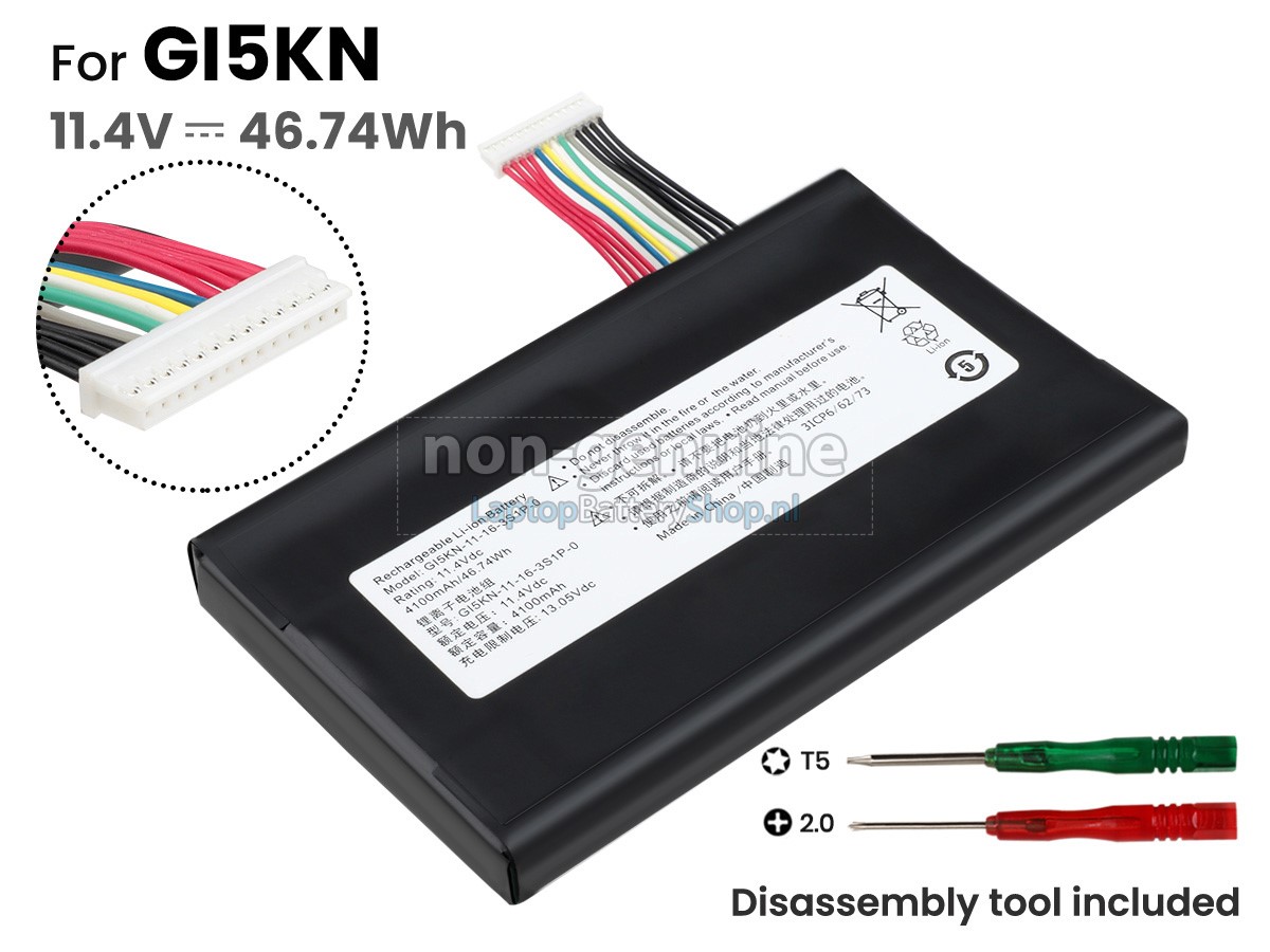 Battery for Mechrevo GI5KN-11-16-3S1P-0(3ICP6/62/73)