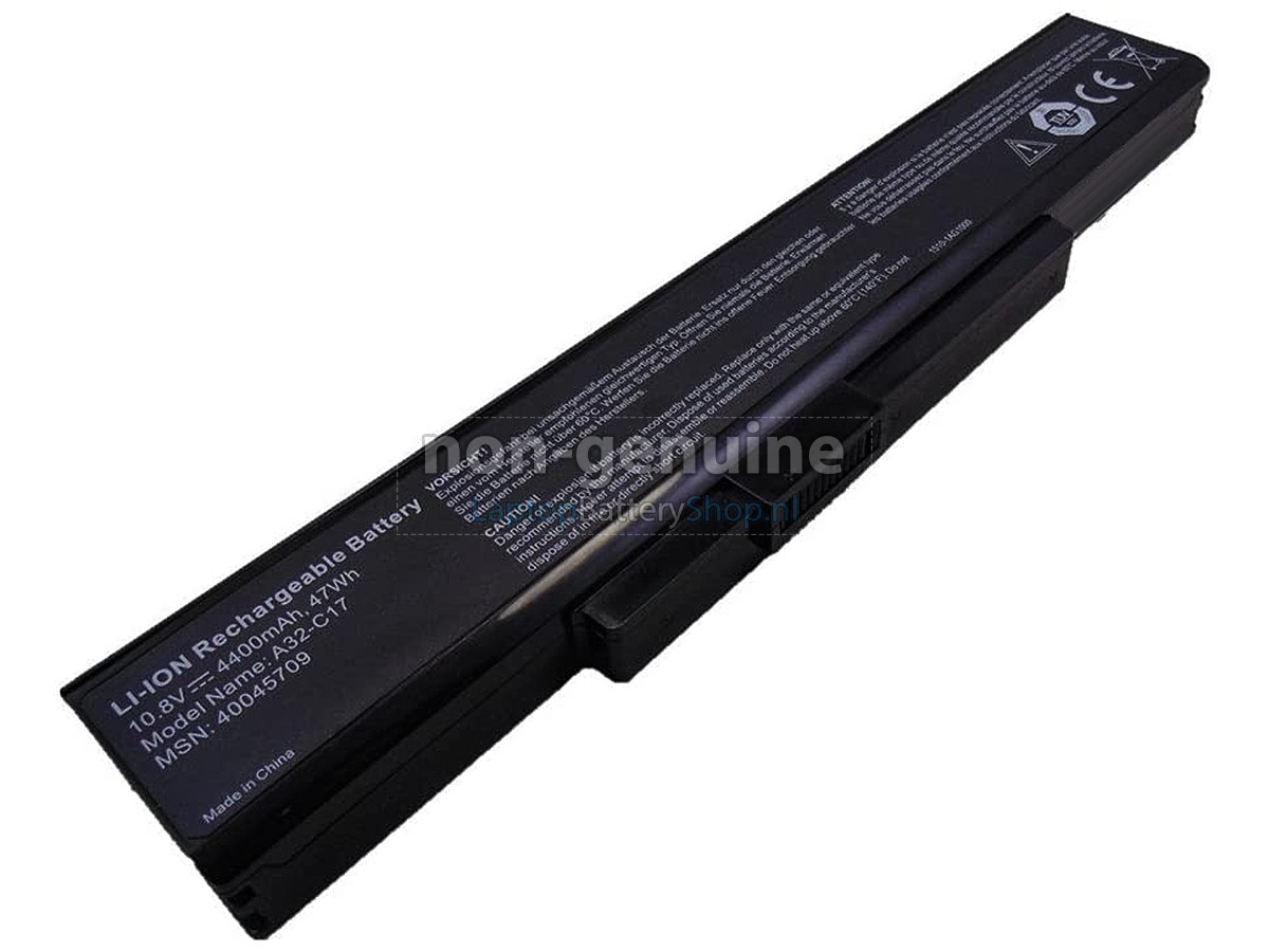 Battery for Medion Akoya P7628