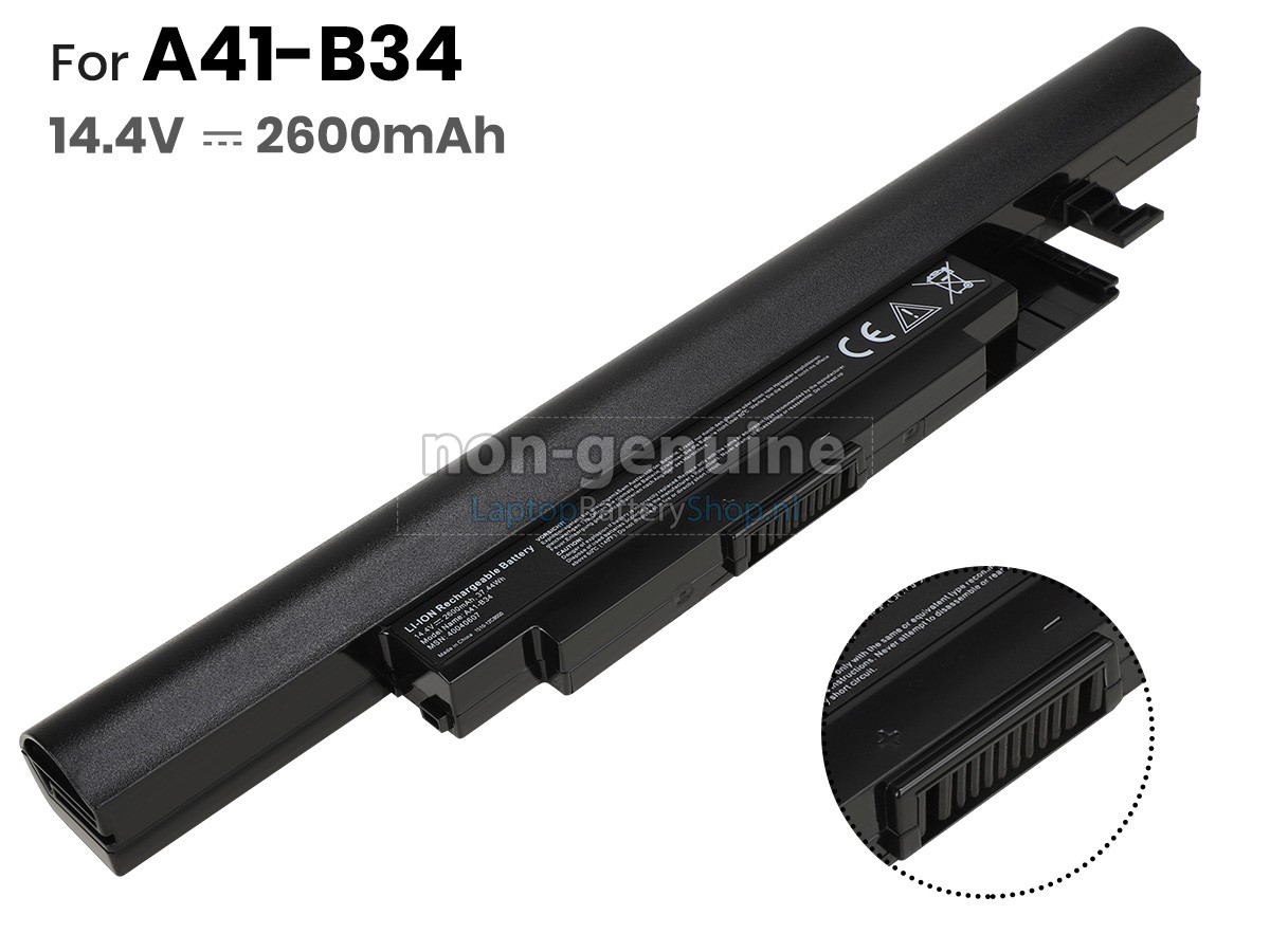 Battery for Medion Akoya E6240T