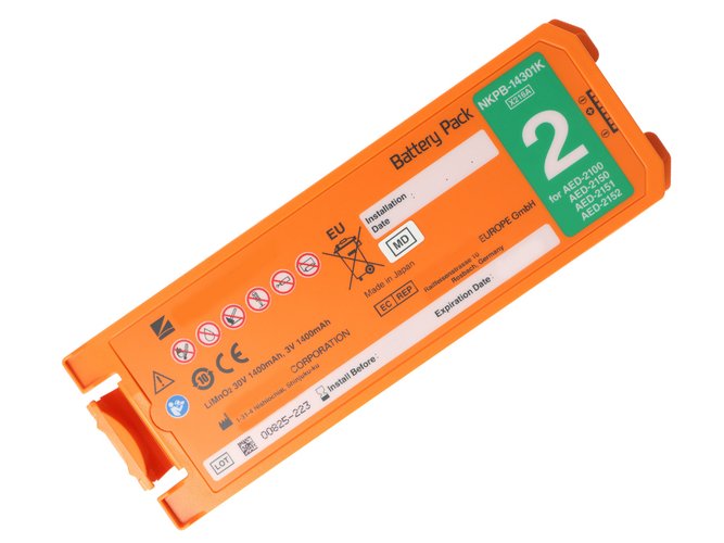 long life Nihon Kohden AED-2152 battery