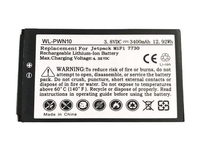 long life Novatel Jetpack MiFi 7730L battery