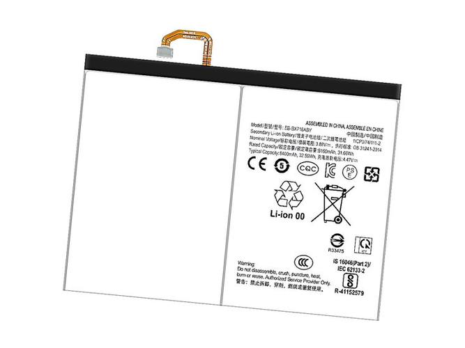 long life Samsung Tab S9 11 2023 battery