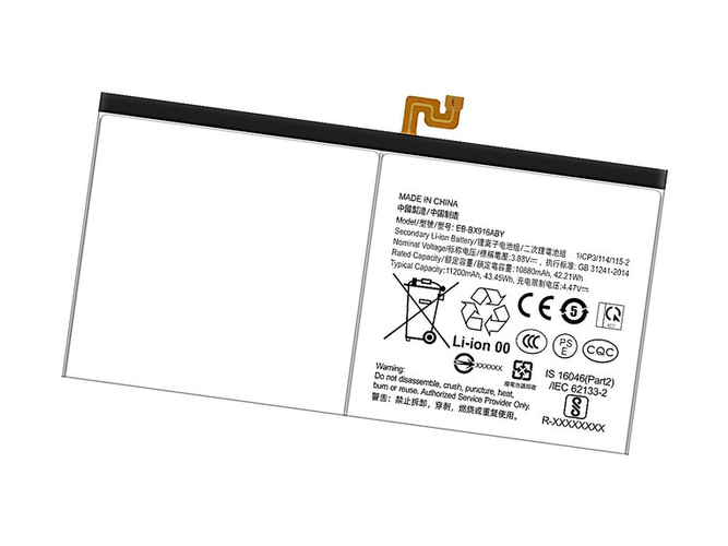 long life Samsung Galaxy Tab S8 Ultra SM-X900 battery