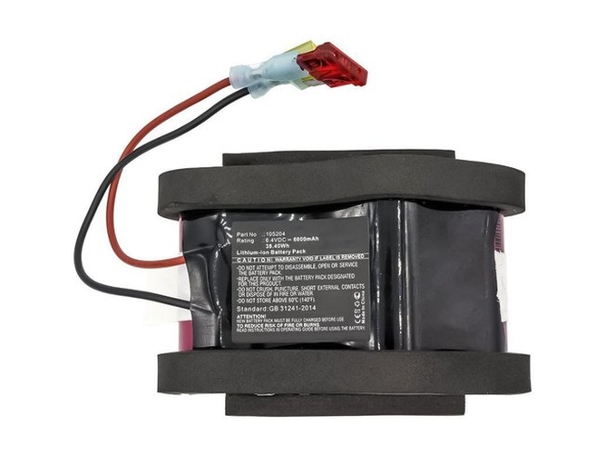 long life Welch Allyn 105204 battery